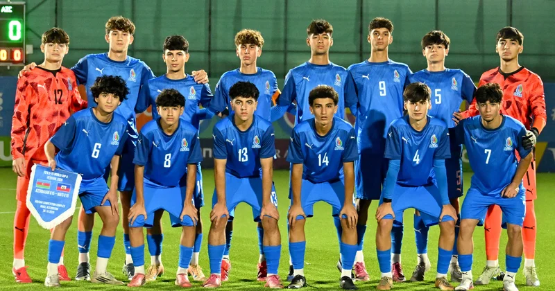 U 15 Cənubi Amerika təmsilçisi ilə qarşılaşacaq