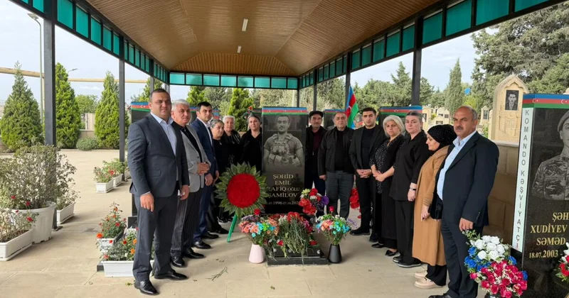 Sabunçu rayonunda şəhidlərin anım tədbirləri davam edir FOTO