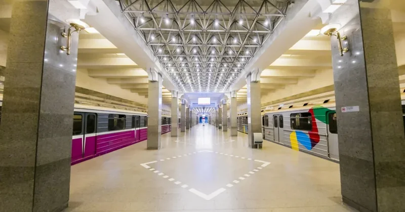 В бакинском метро возобновлено прямое движение по линии Ази Асланов Ичеришехер