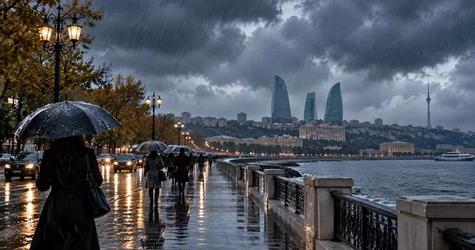 Azərbaycanda yağış, leysan, dolu və sel təhlükəsi gözlənilir XƏBƏRDARLIQ