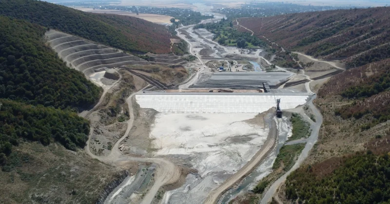 Yengicə su anbarının tikintisi davam edir