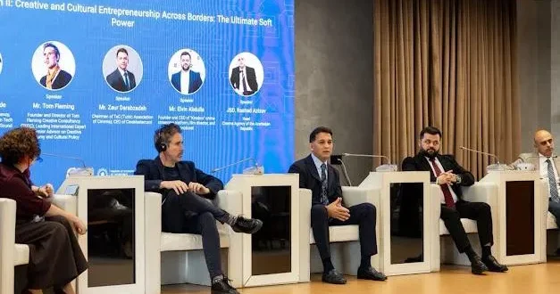 “Sərhədləri aşan yaradıcı və mədəni sahibkarlıq: “yumşaq güc” mövzusunda panel təşkil olundu FOTO