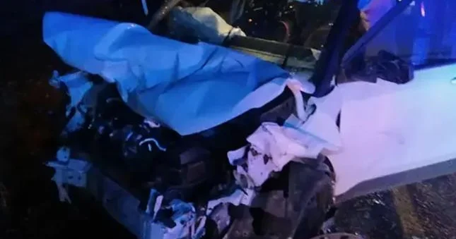 Türkiyədə ağır yol qəzası 1 ölü, 3 yaralı
