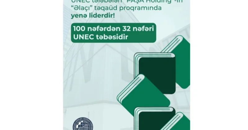 “Əlaçı” təqaüd proqramının qalibləri arasında UNEC tələbələri yenə liderdir
