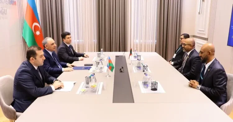 Kamran Əliyev Misir və Maldivin antikorrupsiya qurumlarının rəhbərləri ilə görüşdü FOTO