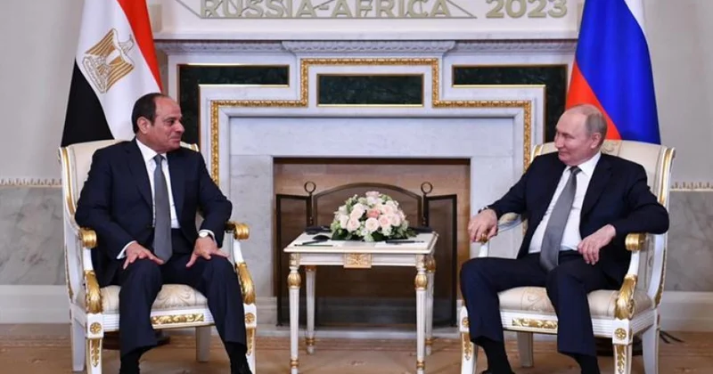 Misir Prezidenti rusiyalı həmkarı ilə ticarət və ərzaq təhlükəsizliyi məsələlərini müzakirə edəcək