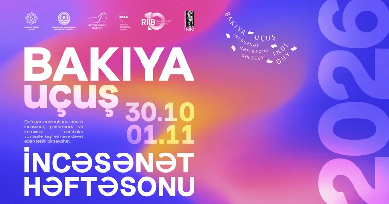 В Центре Гейдара Алиева откроется серия выставок в рамках Art Weekend