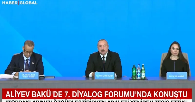 “Haber Global“ İlham Əliyevin qlobal forumdakı çıxışından süjet hazırladı Video