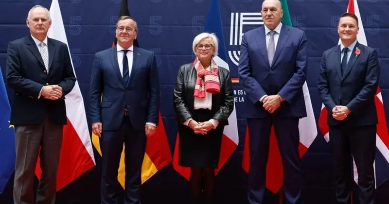 E5 in müdafiə nazirləri: Avropa Rusiyaya təzyiqi artıracaq, Ukraynaya dəstəyi genişləndirəcək