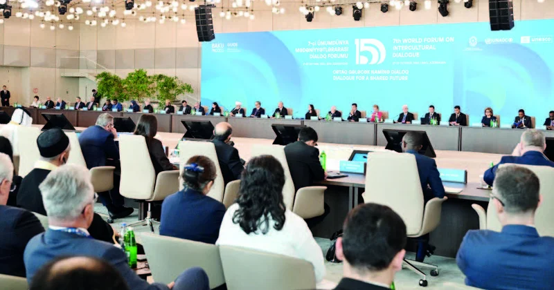 VII Ümumdünya Mədəniyyətlərarası Dialoq Forumu mühüm beynəlxalq mədəni ictimai hadisədir