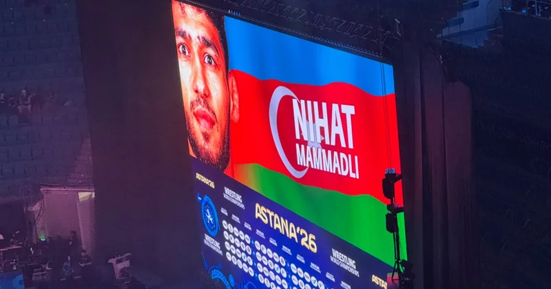 Azərbaycan güləşçisi Nihat Məmmədli dünya çempionatında gümüş medal qazanıb