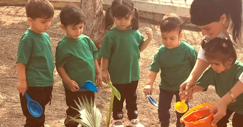 Bağçalarda yeni inkişafetdirici layihə