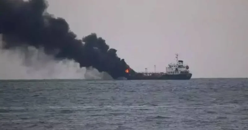 UKMTO: İraq sahillərində tankerdə yanğın baş verib