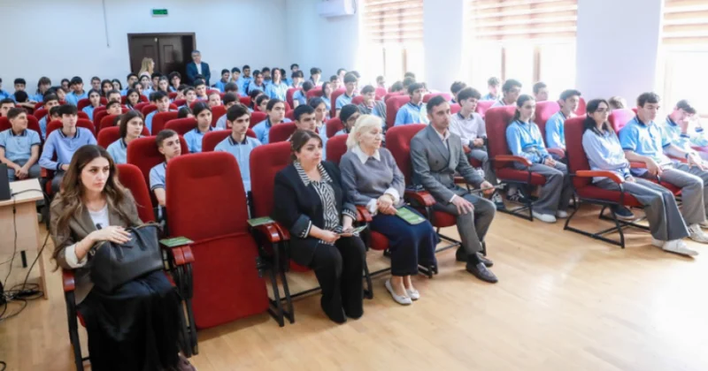 Sabunçuda şagirdlər üçün antinarkomaniya mövzusunda maarifləndirici tədbir təşkil olunub