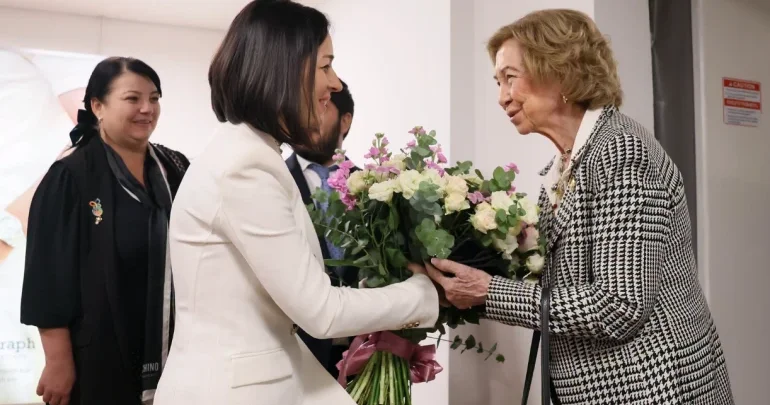 İspaniya kraliçası Ermənistana gəlib