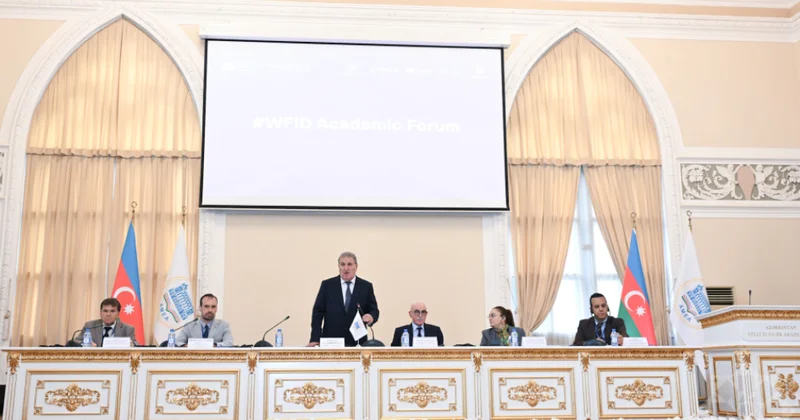 AMEA da “Parçalanmış dünyada humanitar elmlərin missiyası” mövzusunda Akademik Forumun açılışı olub