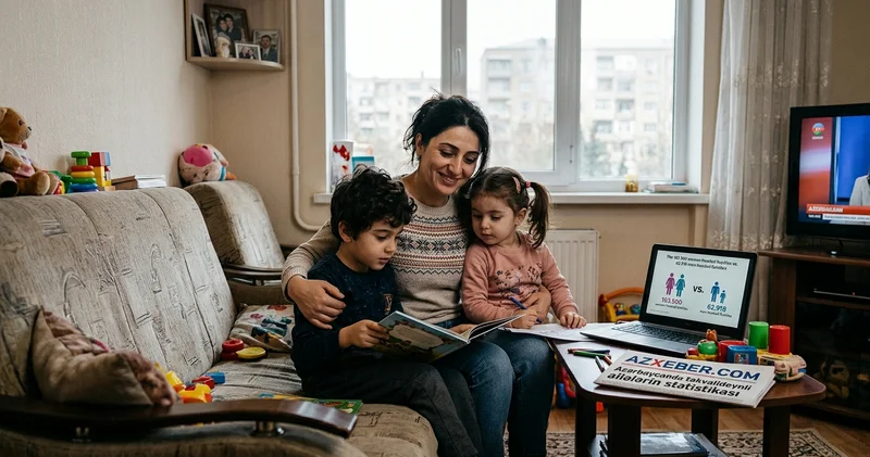 Azərbaycanda 163 min ailəyə qadın başçılıq edir Rəsmi statistika