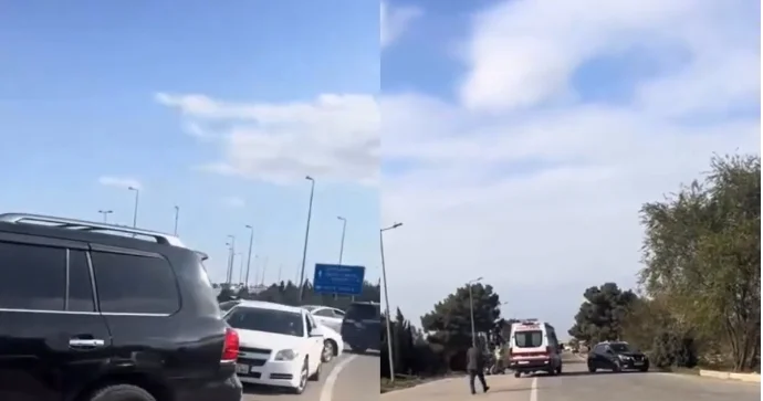 Yeni Ramanada yol bağlandı, tıxac yarandı VİDEO