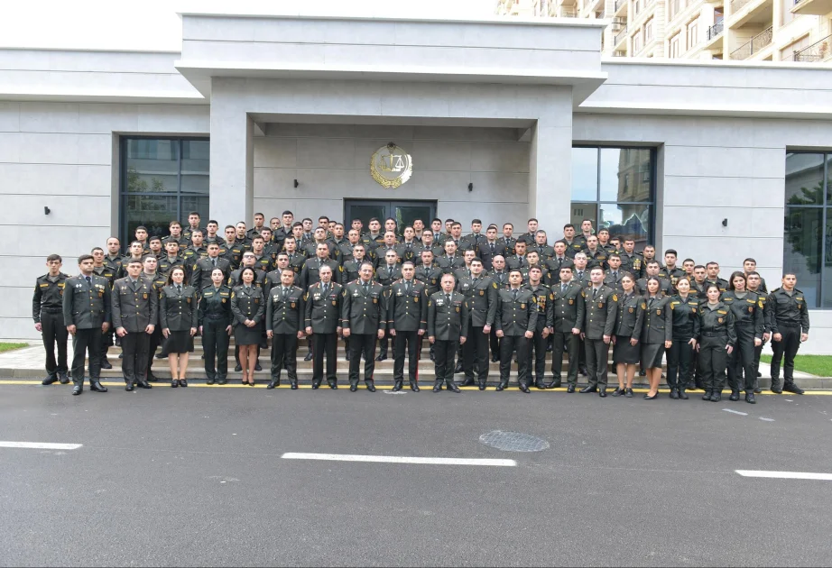 Penitensiar xidmətə qəbul olunmuş əməkdaşların andiçmə mərasimi keçirilib AZƏRTAC