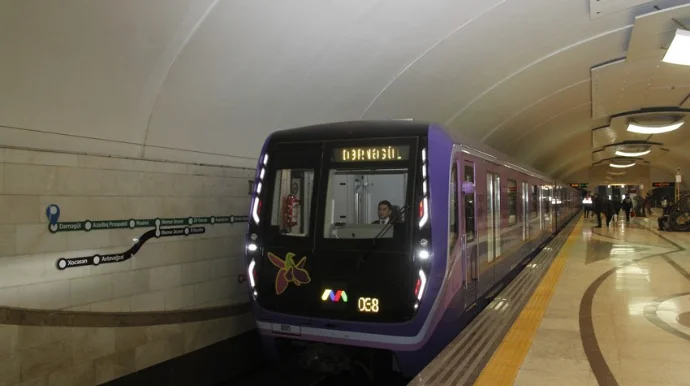 Azərbaycanda metrodan istifadə edən sərnişinlərin sayı artıb