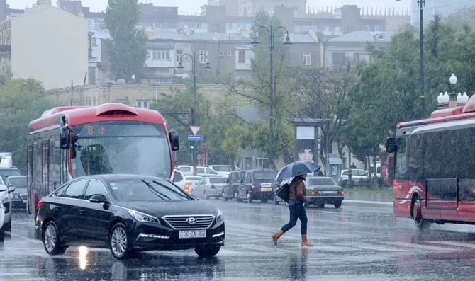 Bakıya leysan yağacaq