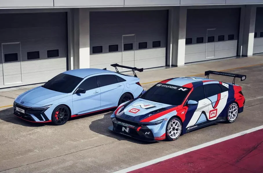 Hyundai Elantra N обзавелся версией в стиле TCR ФОТО