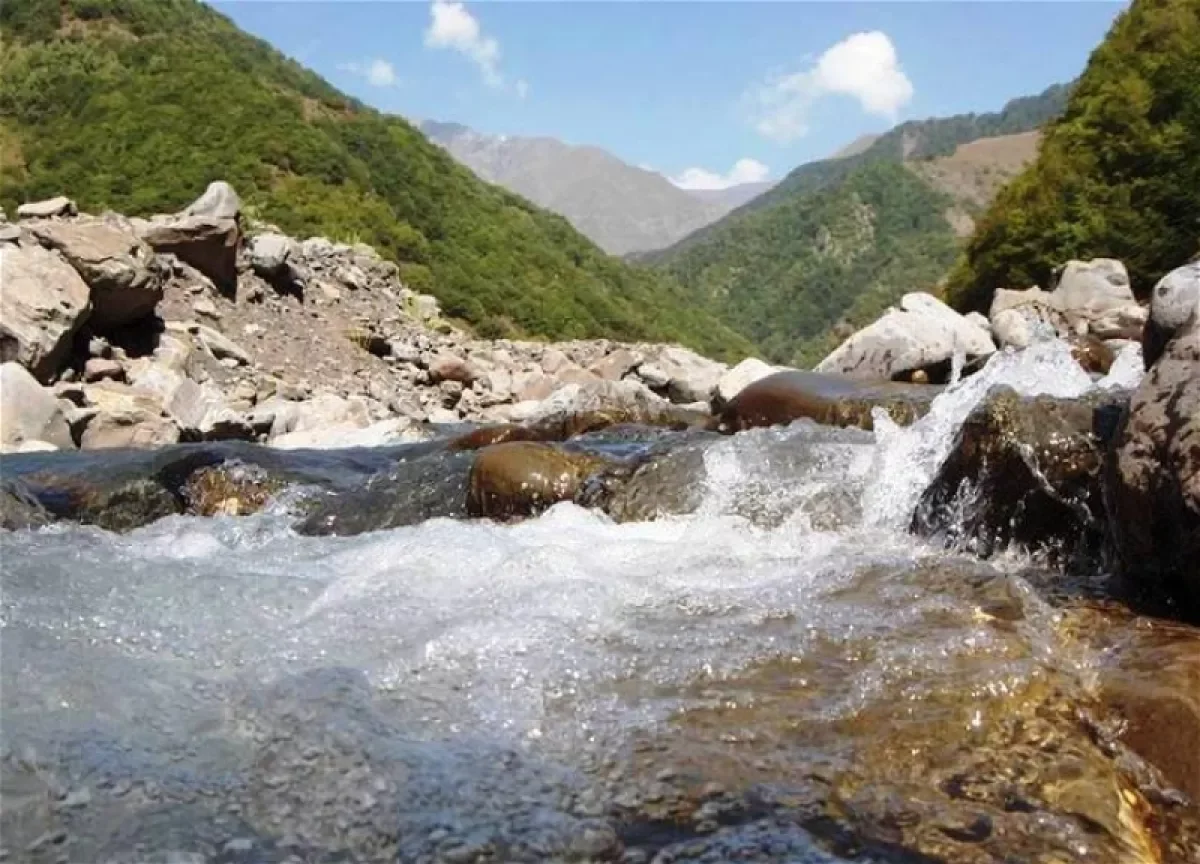 В связи с осадками в некоторых реках Азербайджана увеличилась водность