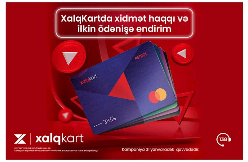 XalqKartı endirimlə əldə edin