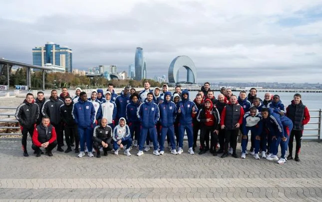 “Qarabağ”la oyundan əvvəl Bakıda gəzintiyə çıxdılar Foto