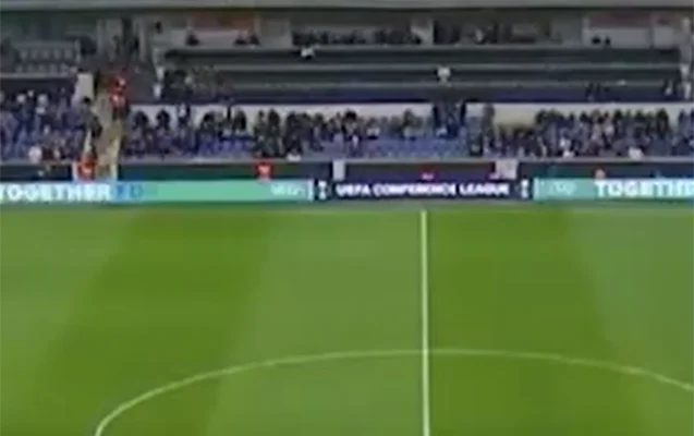 Avrokubok matçında stadionda “Bayatı şiraz” səsləndirildi Video