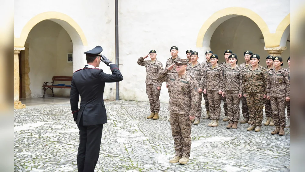 22 Monqolustan sülhməramlısı Sloveniyada təlim proqramında iştirak edir