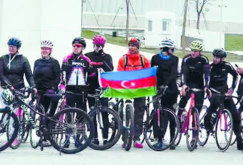 COP29la bağlı velosiped yürüşü