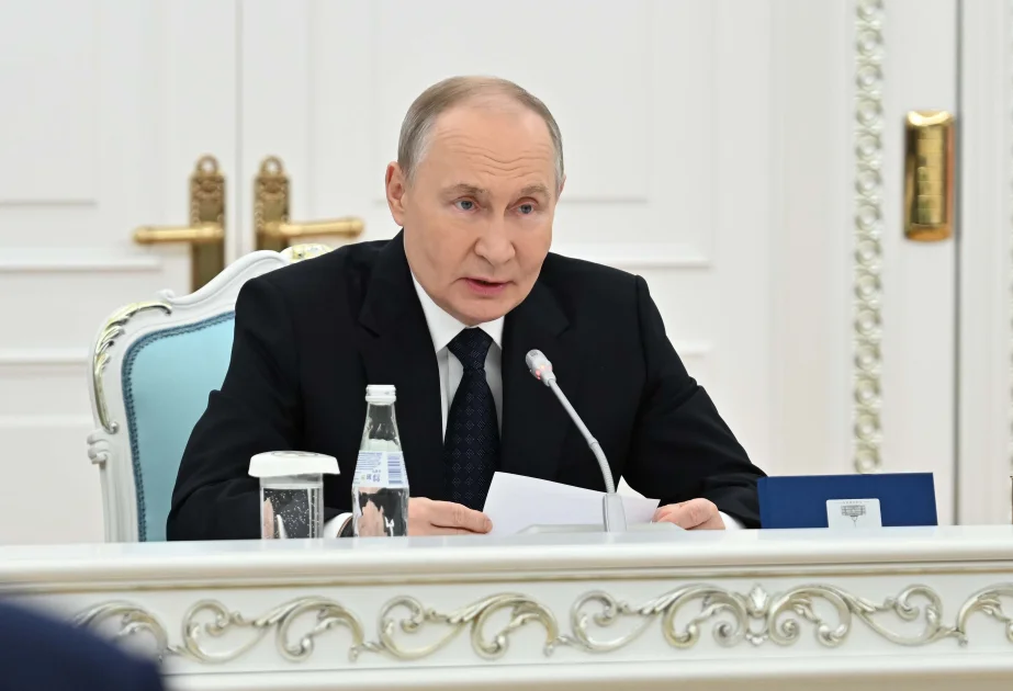 Vladimir Putin: Rusiya Qazaxıstanın ən böyük ticarət və iqtisadi tərəfdaşlarından biridir AZƏRTAC