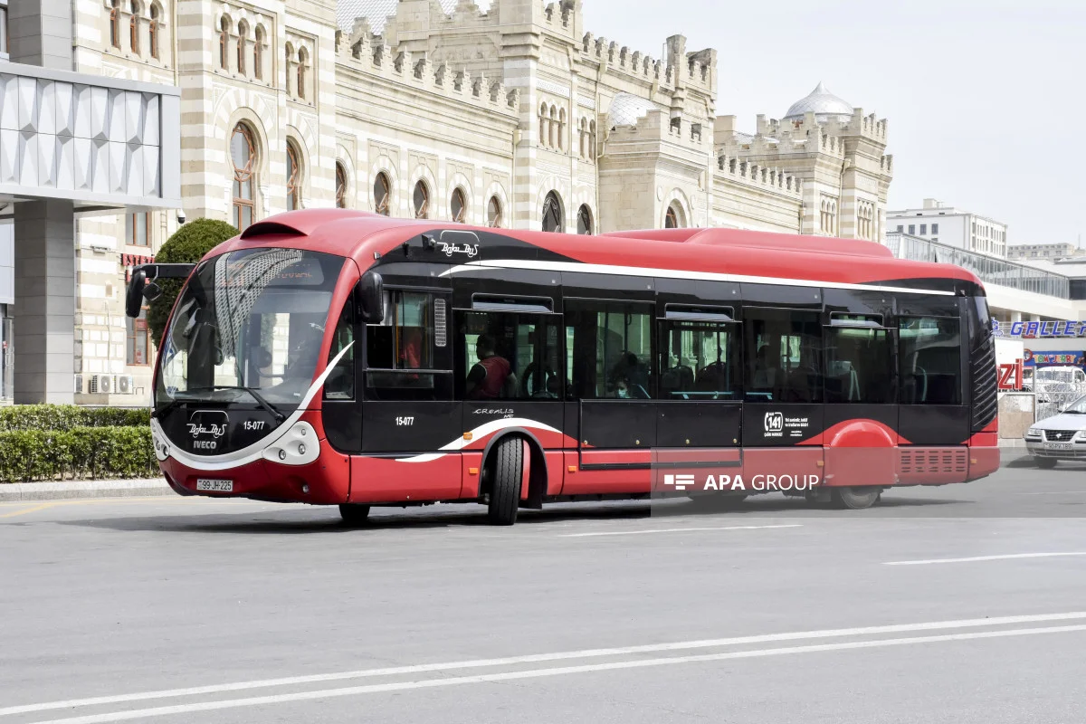 Bakıda 4 avtobus marşrutunun iş saatı uzadılır