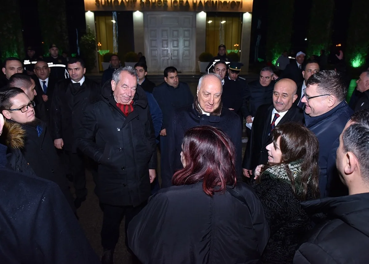 Sumqayıtın 75 illik yubileyi münasibətilə konsert proqramı təşkil olundu FOTOLAR