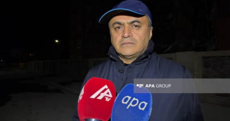 İH başçısı: Binanın bir bloku tamamilə çöküb, binada xəsarət alan olmayıb