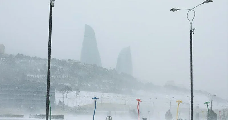 Hava ilə bağlı AÇIQLAMA Bakı dona bilər
