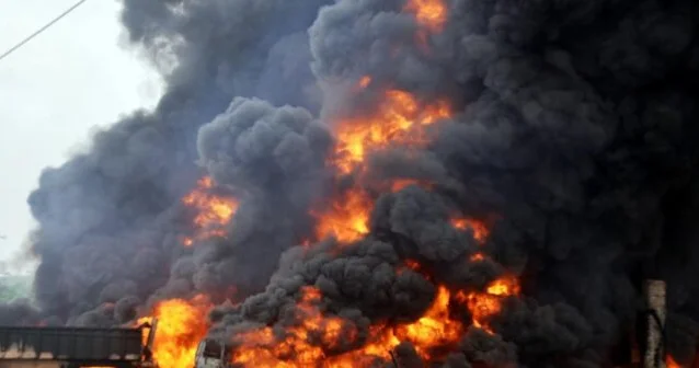 Rusiya Novokuybışevsk neft emalı zavoduna hücum etdi