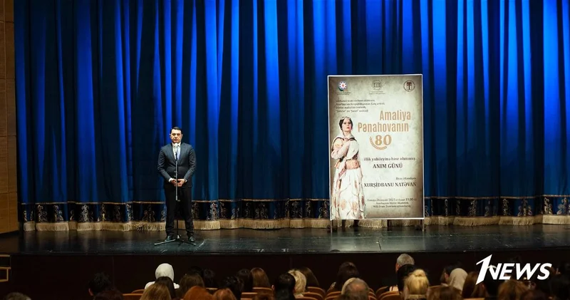 В Аздраме отметили 80 летие народной артистки Амалии Панаховой ФОТО