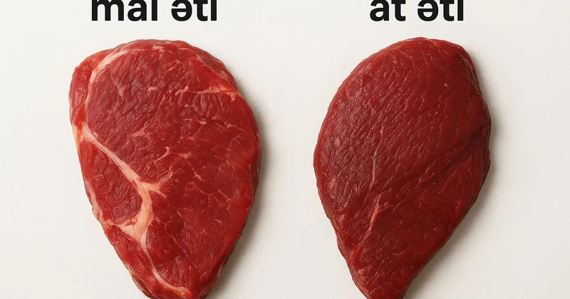 Ət alarkən risk: Rəngindən qoxusuna qədər at ətinin əlamətləri ARAŞDIRMA