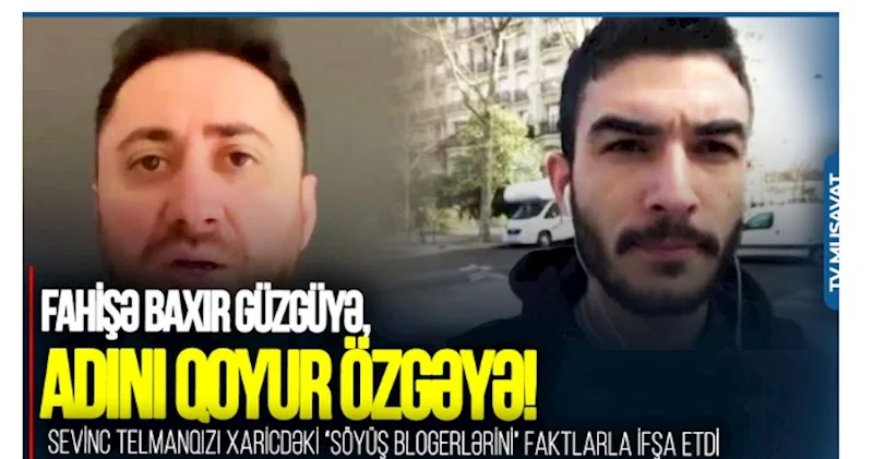 Fahişə baxır güzgüyə, adını qoyur özgəyə Sevinc Telmanqızı Avropadakı “söyüş blogerləri”nə FAKTLARLA CAVAB VERDİ (VİDEO)