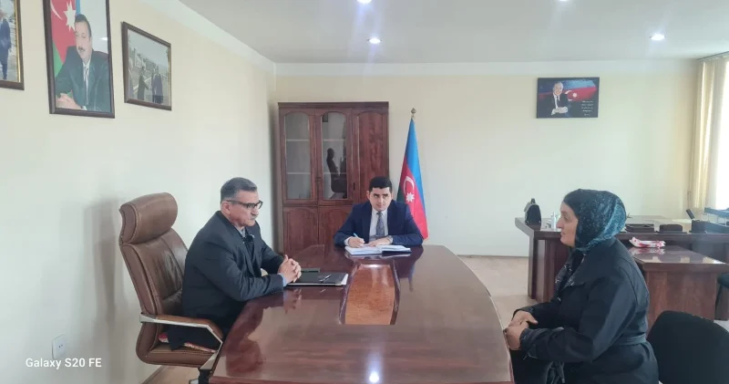 Milli Məclisin deputatı Novruzəli Aslanov İsmayıllıda növbəti dəfə vətəndaşları qəbul edib FOTOLAR