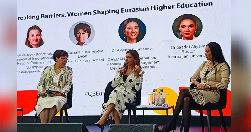 Azərbaycan Universiteti “QS Avrasiya Forumu 2025”də təmsil olunub