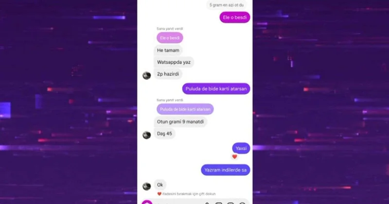 “İstədiyini çatdıra bilərəm” Əcnəbilər sosial şəbəkədən narkotik sifarişi alır VİDEO