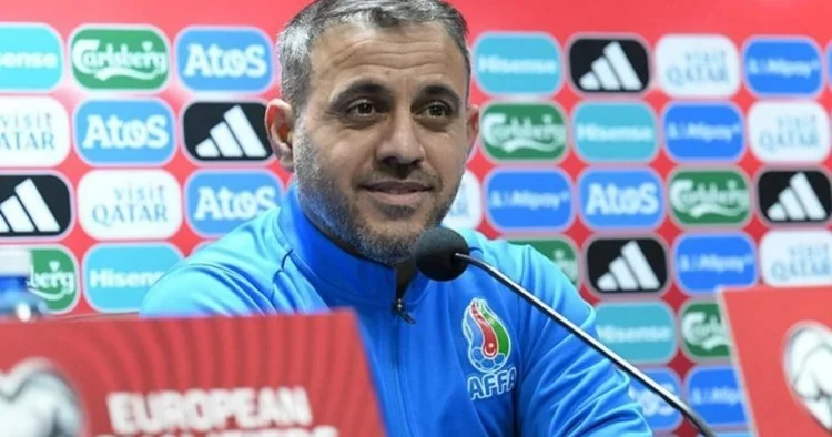 Mənim rəhbərliyim altında 7 nəfər yığmada ilk rəsmi oyununa çıxıb millimizin baş məşqçisi