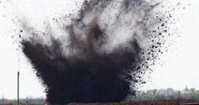 Hərbi qulluqçumuz minaya düşdü