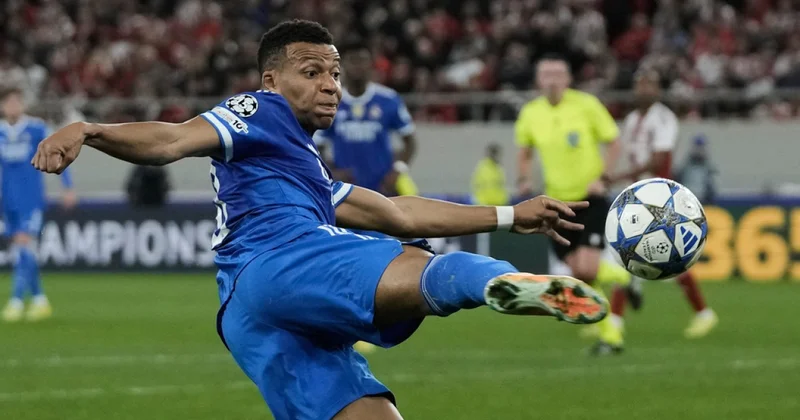 Mbappe ÇL nin bombardiridir