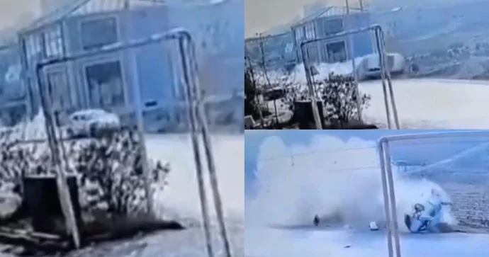 Yüksək sürət və əks istiqamətə çıxmaq bir gəncin həyatını yarımçıq qoydu ANBAAN VİDEO