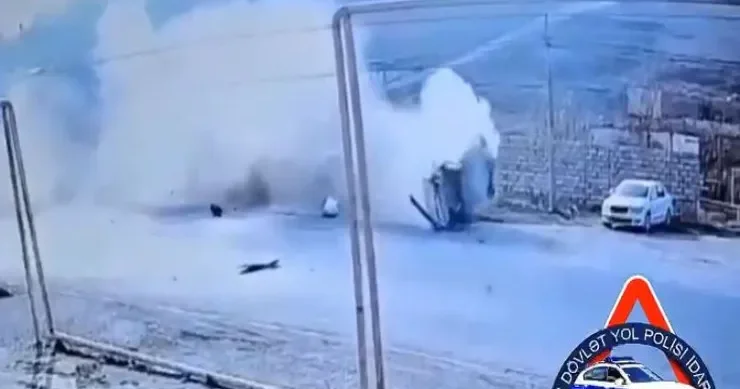 Abşeronda ölümlə nəticələnən dəhşətli qəzanın HADİSƏ ANI