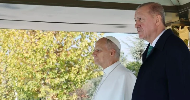 Ərdoğan: Papanın ilk səfərini Türkiyəyə etməsi əlamətdardır